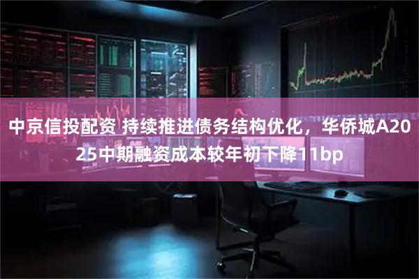 中京信投配资 持续推进债务结构优化，华侨城A2025中期融资成本较年初下降11bp