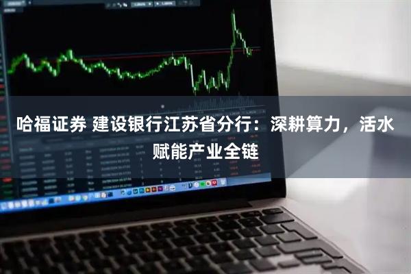 哈福证券 建设银行江苏省分行：深耕算力，活水赋能产业全链